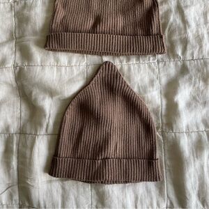 James Street Co. Cotton Port Beanie (kid) in Brown